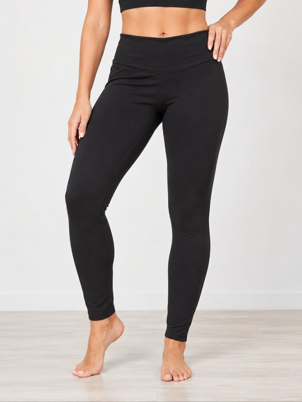 Revolution Dancewear Black Performance Leggings (Size XLA / XL) Like NEW